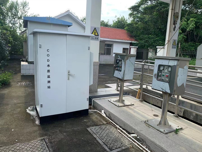 總氮測定儀戶外安裝效果